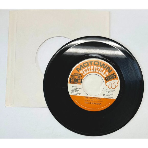 The Supremes The Happening / Reflections 45 Vinyl Soul Record Motown 1972 - Picture 4 of 4